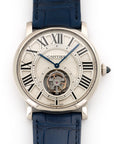 Cartier - Cartier White Gold Rotonde de Cartier Flying Tourbillon Watch - The Keystone Watches