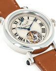 Cartier - Cartier Platinum Diabolo Tourbillon Watch - The Keystone Watches