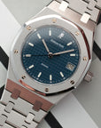 Audemars Piguet Steel Royal Oak Watch Ref. 14790 with Blue dial