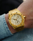 Audemars Piguet - Audemars Piguet Yellow Gold Royal Oak Ref. 25730 with Cream Dial - The Keystone Watches