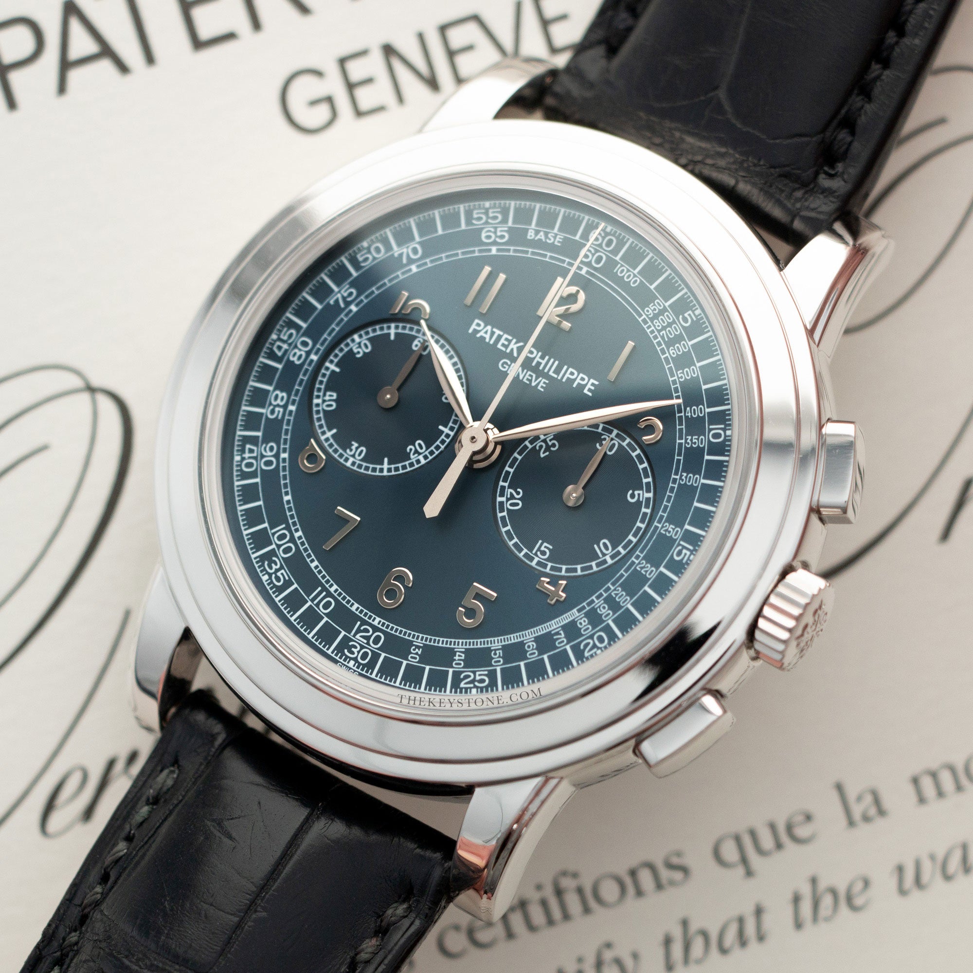 Patek Philippe - Patek Philippe Platinum Chronograph Watch Ref. 5070 - The Keystone Watches