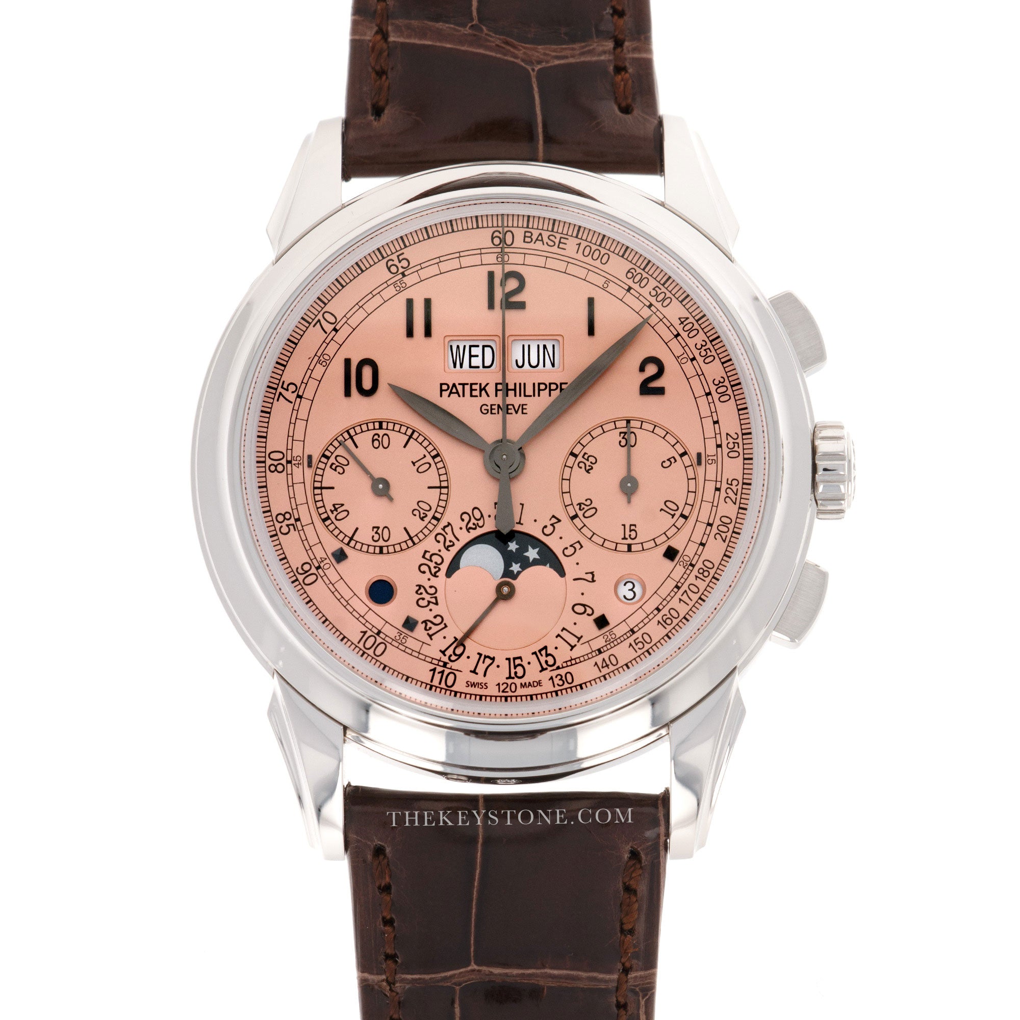 Patek Philippe - Patek Philippe Platinum Perpetual Calendar Chronograph Watch Ref. 5270 - The Keystone Watches