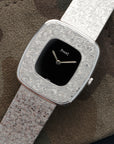 Piaget - Piaget White Gold Onyx Bracelet Watch - The Keystone Watches