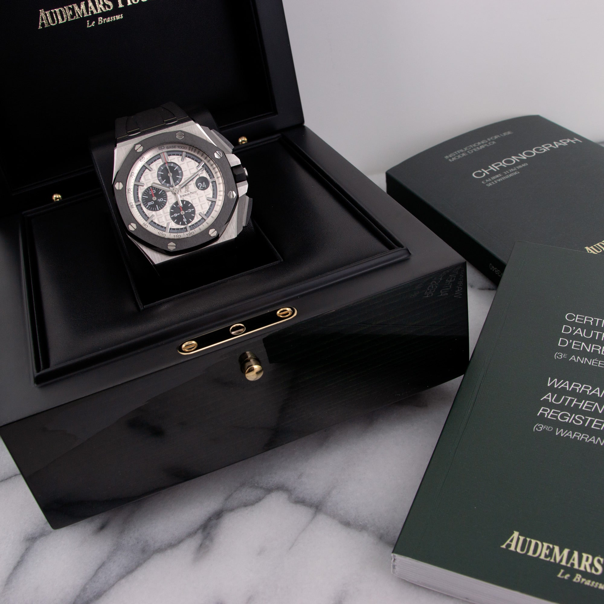 Audemars Piguet - Audemars Piguet Royal Oak Offshore Silver Dial Watch - The Keystone Watches