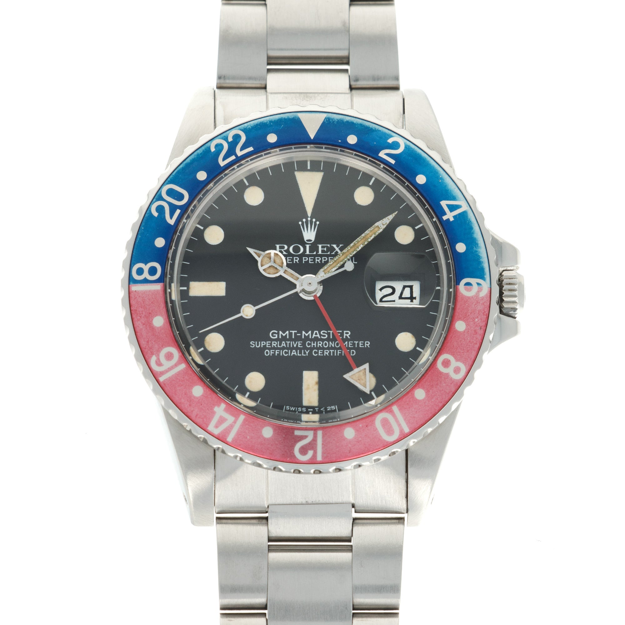 Rolex - Rolex GMT-Master Stainless Steel Pepsi Ref. 16750 - The Keystone Watches