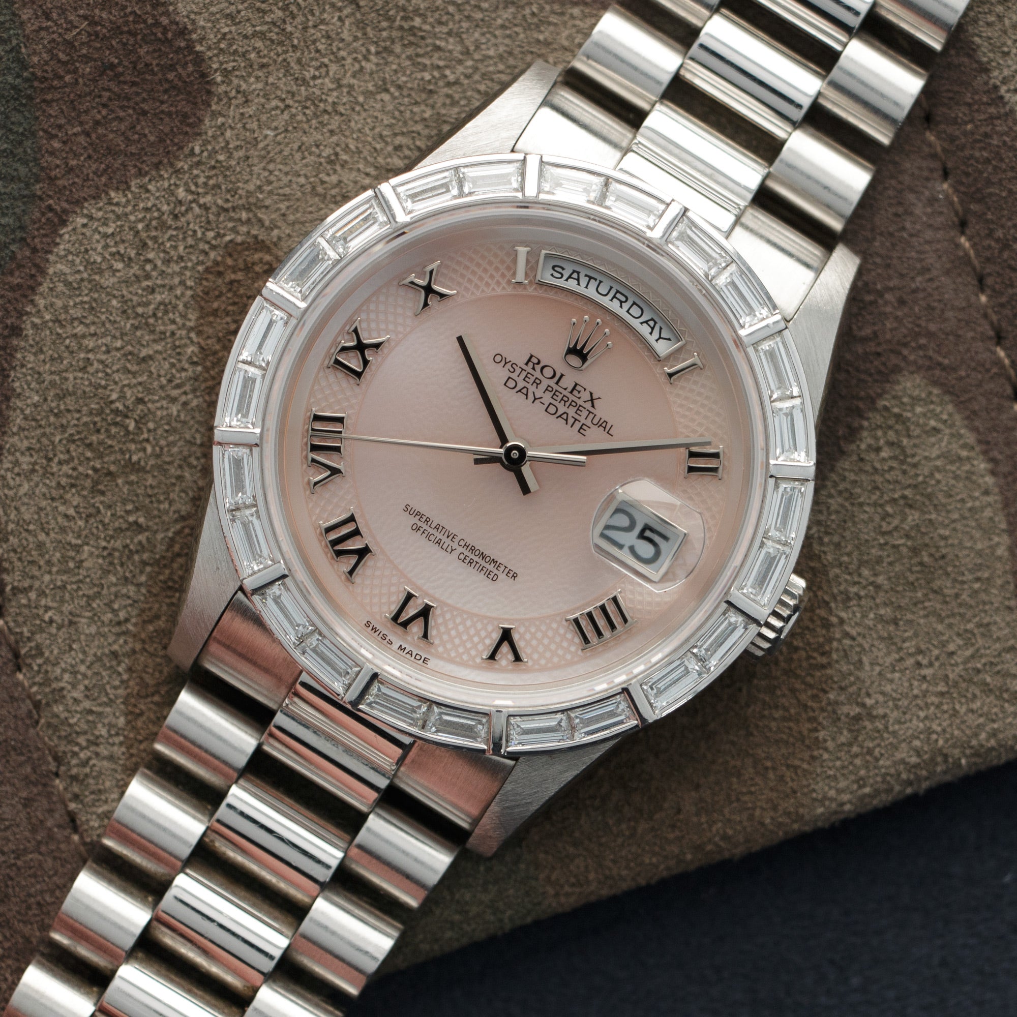 Rolex - Rolex Platinum Day-Date Mother of Pearl Watch Ref. 18366 - The Keystone Watches