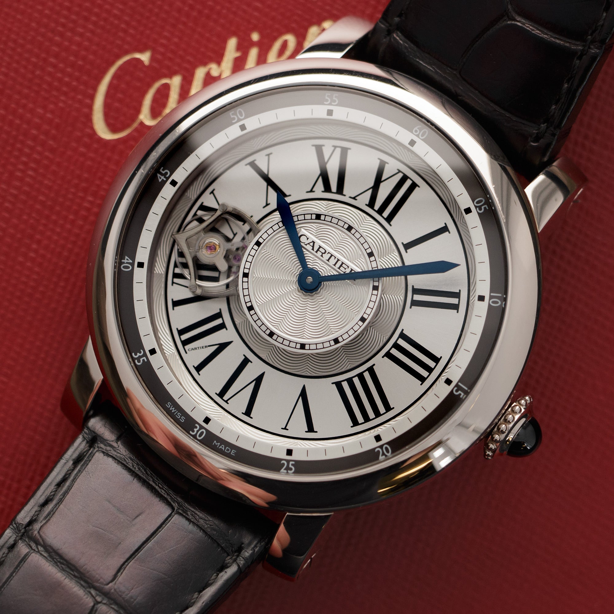 Cartier - Cartier White Gold Rotonde Astrotourbillon Watch Ref. W1556204 - The Keystone Watches