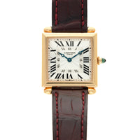 Cartier Yellow Gold Tank Obus