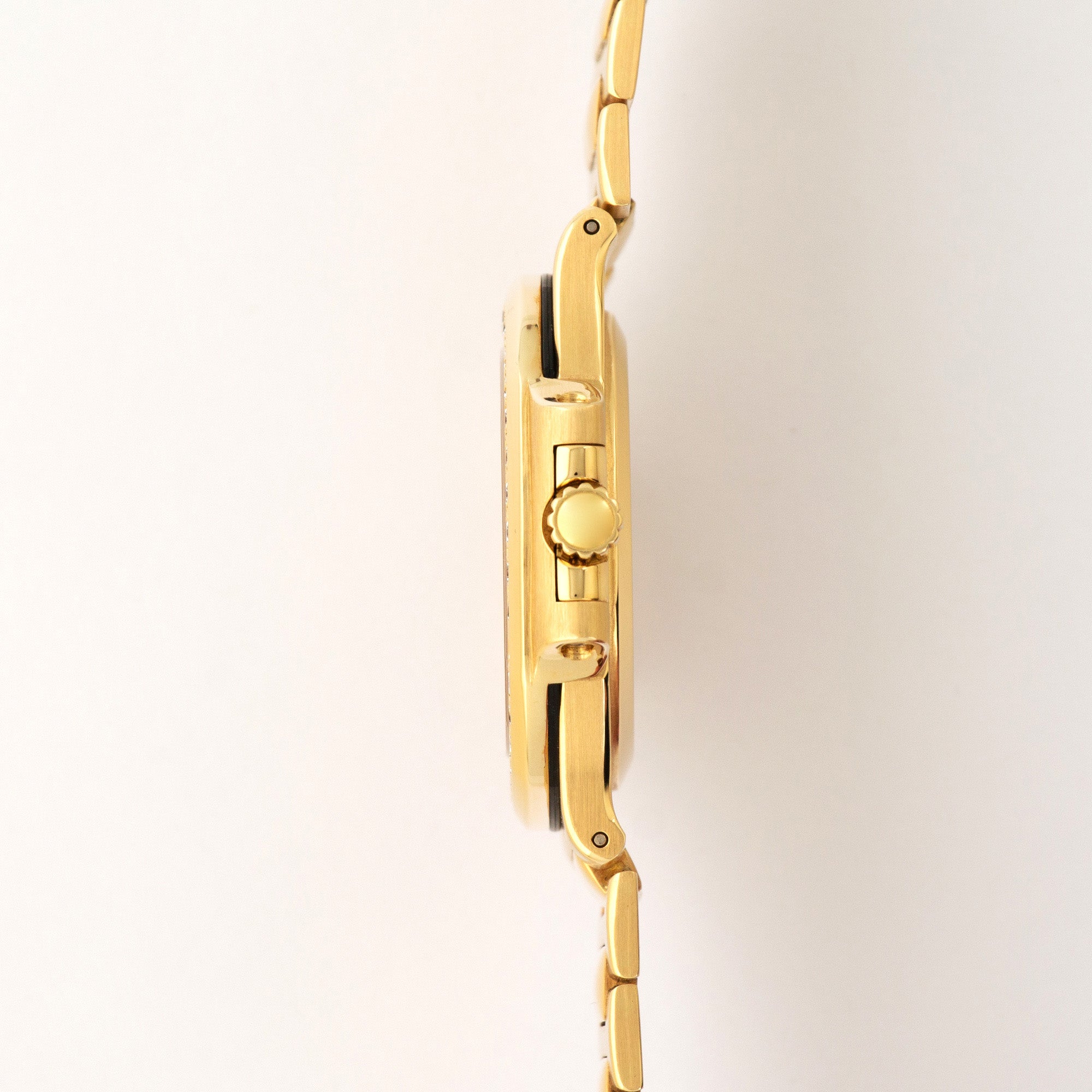 Patek Philippe - Patek Philippe Yellow Gold Nautilus Diamond Watch Ref. 3800 - The Keystone Watches