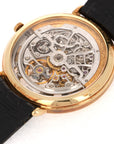 Audemars Piguet - Audemars Piguet Yellow Gold Ultra Thin Skeletonized Watch with Ornate Bird Dial - The Keystone Watches
