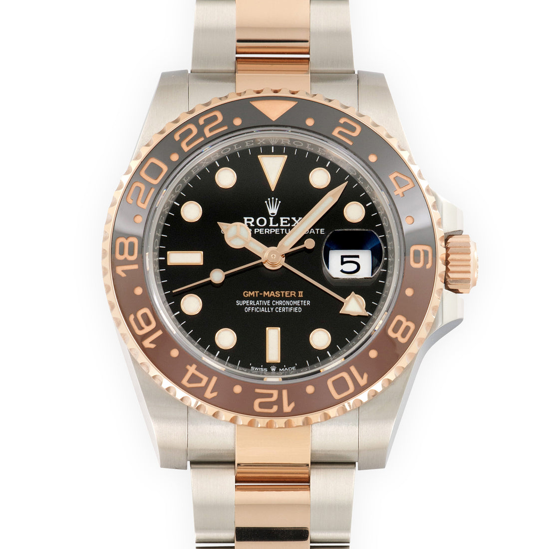 Rolex Two-Tone Rose Gold GMT-Master II Watch Ref. 126711