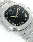 Patek Philippe - Patek Philippe Nautilus Ref. 3800 with Black Roman Numeral Dial - The Keystone Watches