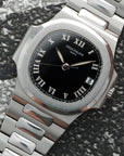 Patek Philippe - Patek Philippe Nautilus Ref. 3800 with Black Roman Numeral Dial - The Keystone Watches