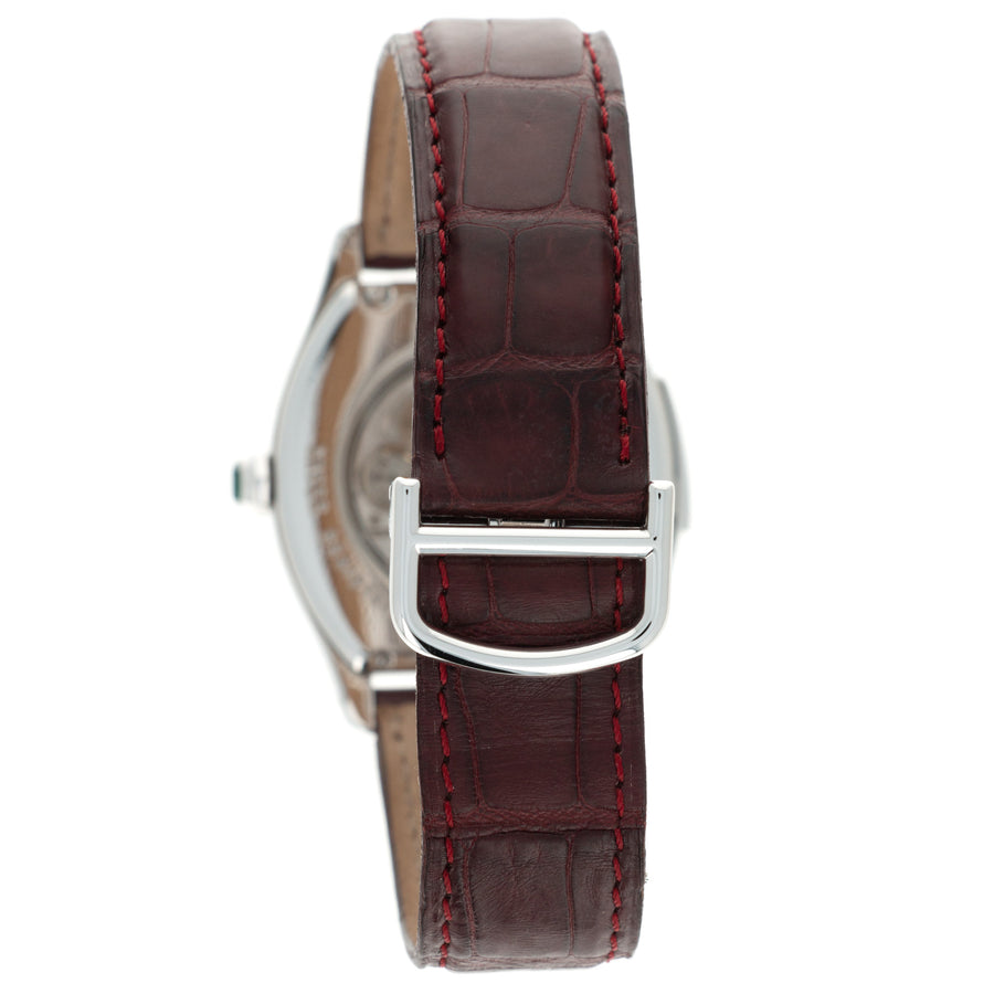 Cartier White Gold Tortue Minute Repeater Watch