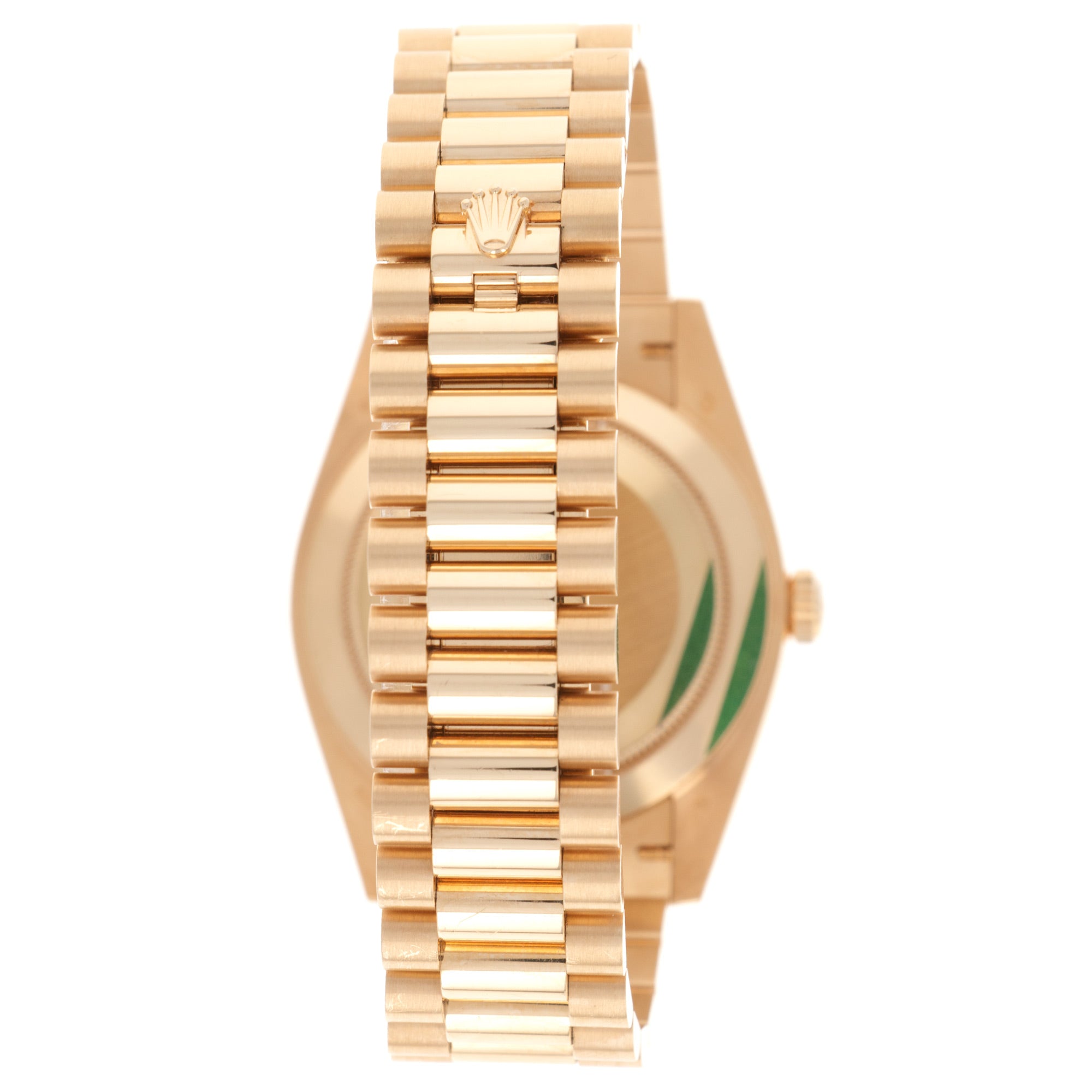 Rolex - Rolex Yellow Gold Day-Date Diamond &amp; Ruby Watch Ref. 228398 - The Keystone Watches