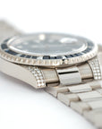 Rolex - Rolex White Gold Submariner Diamond Sapphire Watch Ref. 116659 - The Keystone Watches