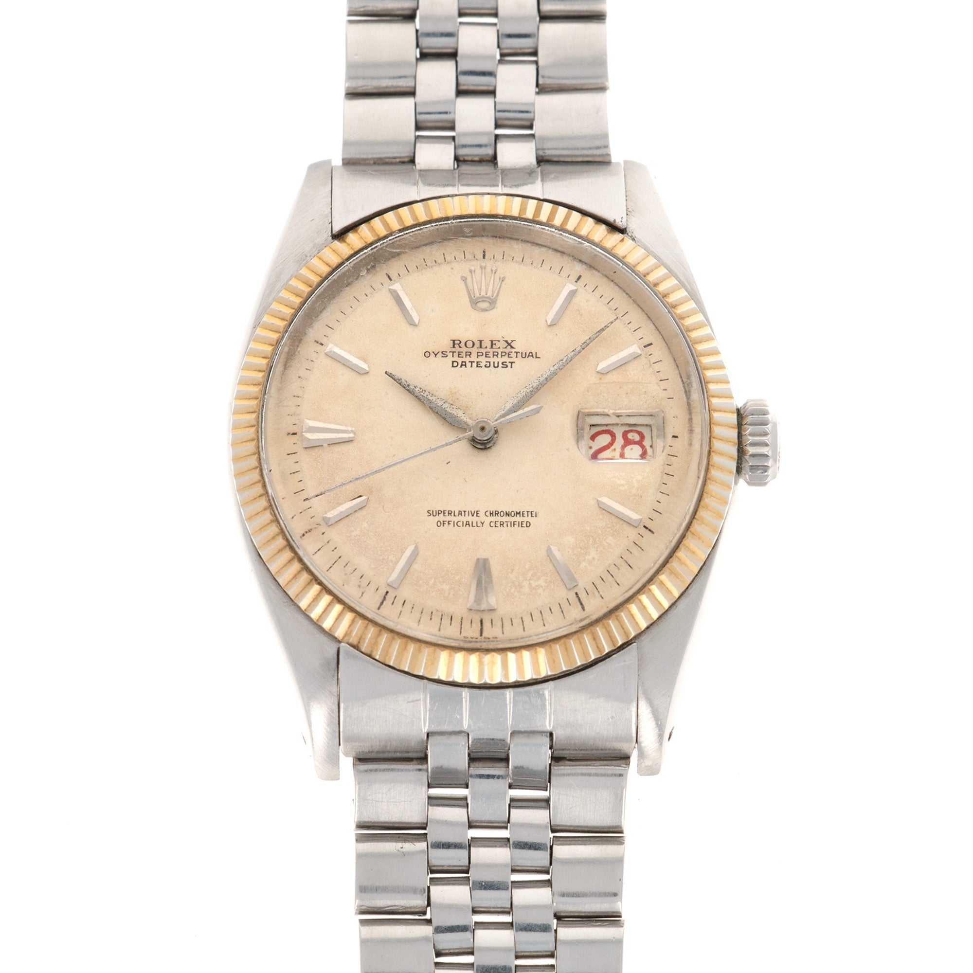 Rolex - Rolex Stainless Steel Early Datejust Watch Ref. 6605 - The Keystone Watches