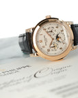 Patek Philippe - Patek Philippe Rose Gold Perpetual Minute Repeater Watch Ref. 5074, Complete and Unworn - The Keystone Watches