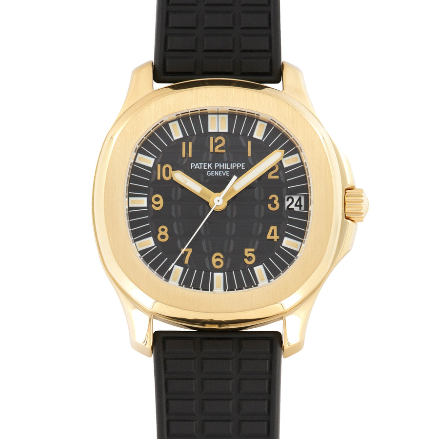 Patek Philippe Yellow Gold Aquanaut Jumbo Watch Ref. 5065