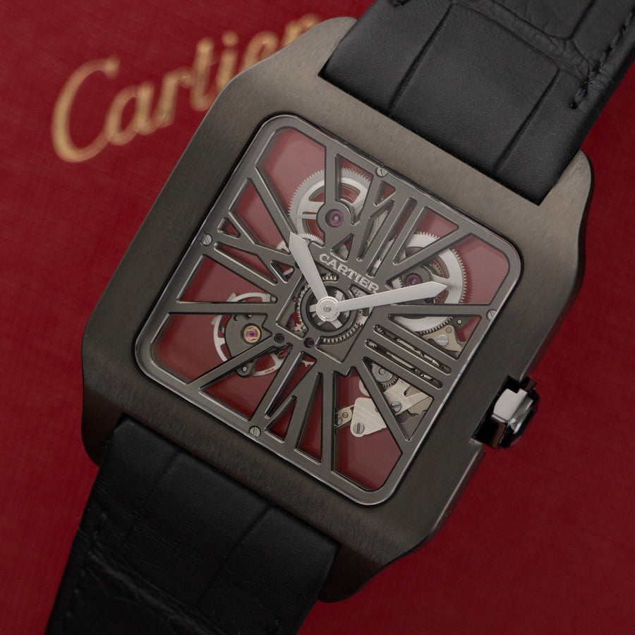 Cartier Santos Dumont Skeletonized Watch Ref. W2020052