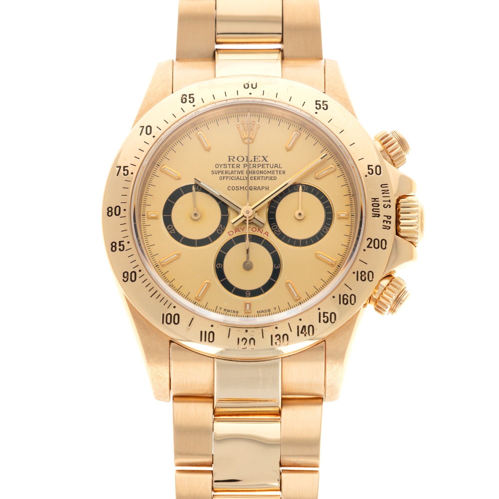 Rolex - Rolex Yellow Gold Cosmograph Floating Daytona Watch Ref. 16528 - The Keystone Watches