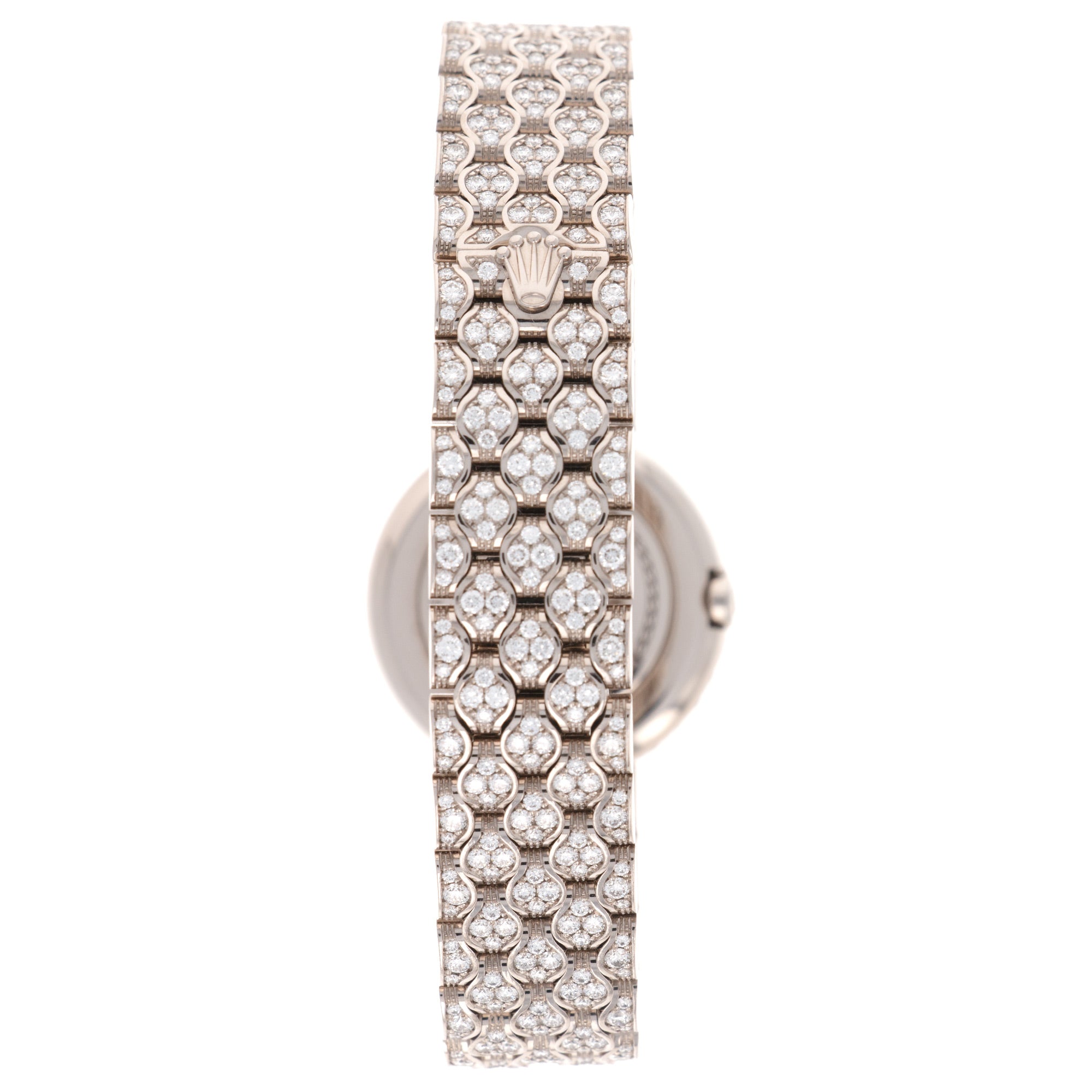 Rolex - Rolex White Gold Orchid Diamond Bracelet Watch - The Keystone Watches