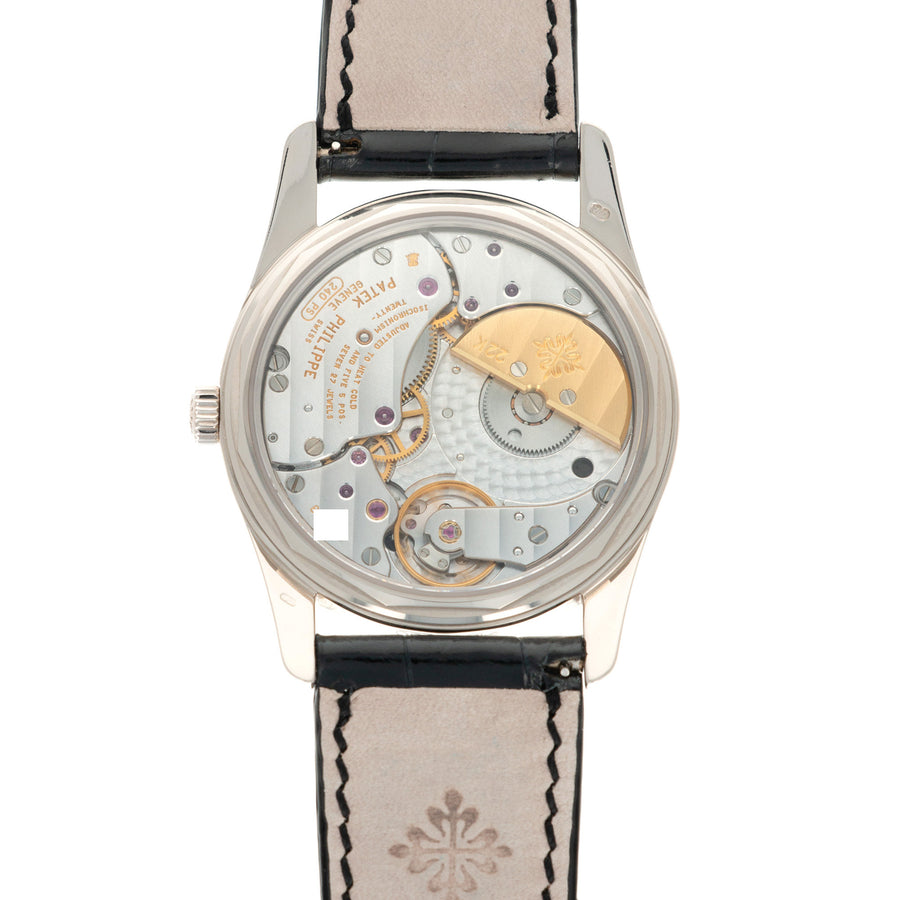 Patek Philippe White Gold Calatrava Automatic Watch Ref. 5000