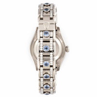 Rolex White Gold Pearlmaster Diamond Sapphire Ref. 80309