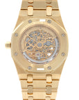 Audemars Piguet - Audemars Piguet Yellow Gold Royal Oak Perpetual Calendar Skeleton Watch - The Keystone Watches