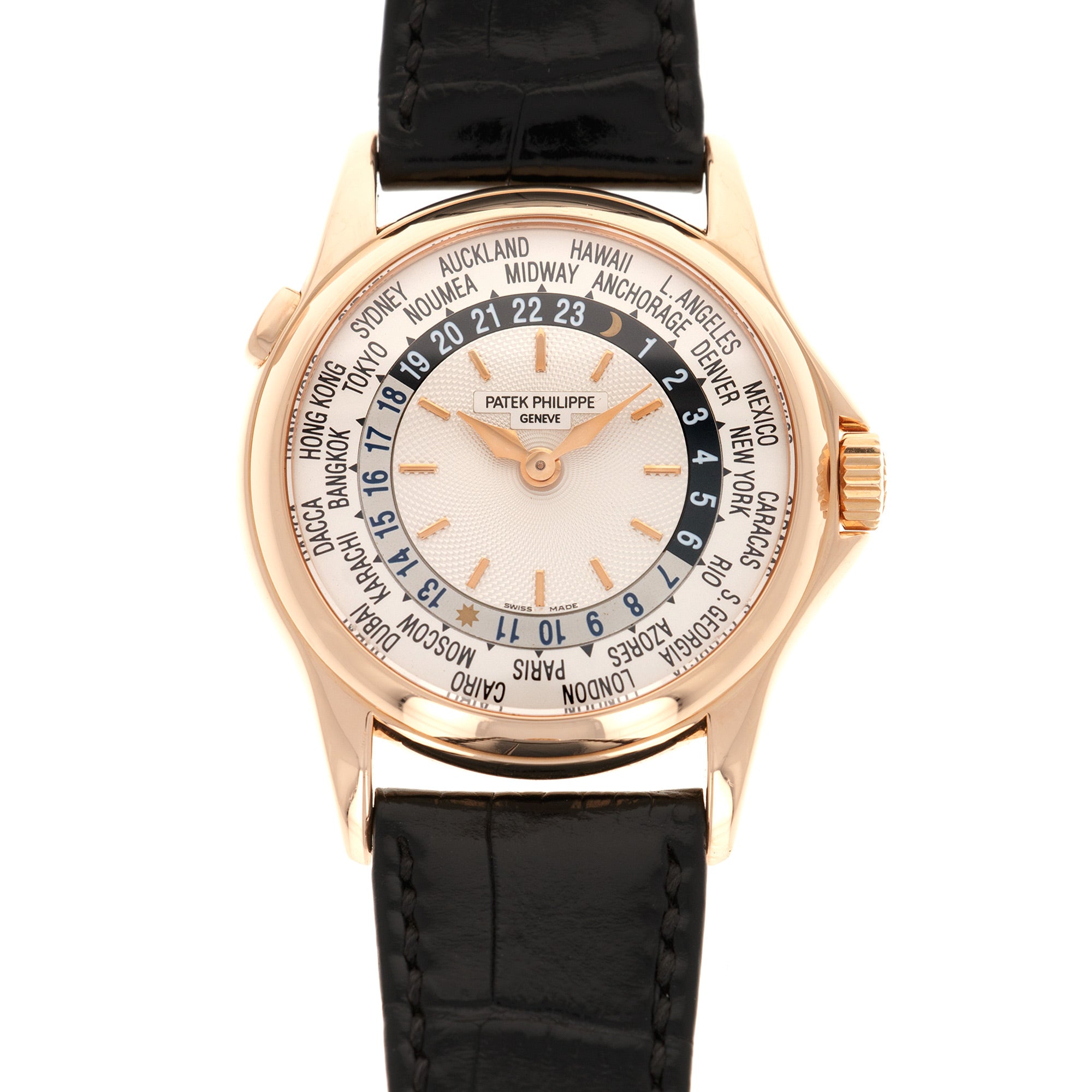 Patek Philippe - Patek Philippe Rose Gold World Time Watch Ref. 5110 - The Keystone Watches