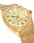 Rolex - Rolex Yellow Gold Datejust Ref. 1607 with Unusual Bracelet - The Keystone Watches