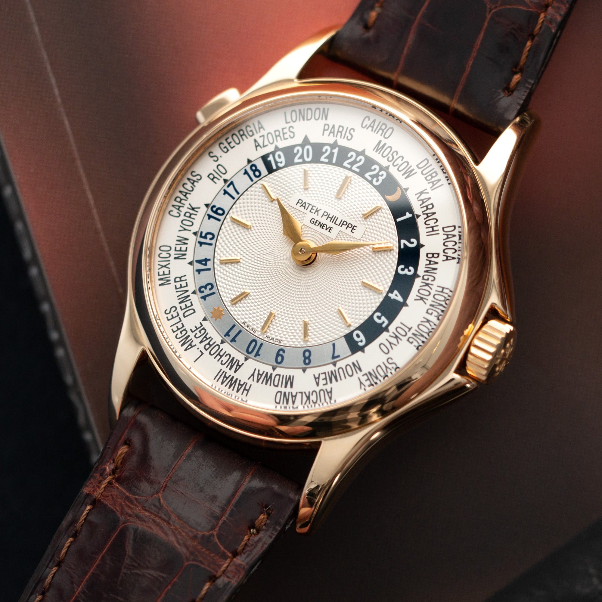 Patek Philippe - Patek Philippe World Time Yellow Gold Ref. 5110J - The Keystone Watches