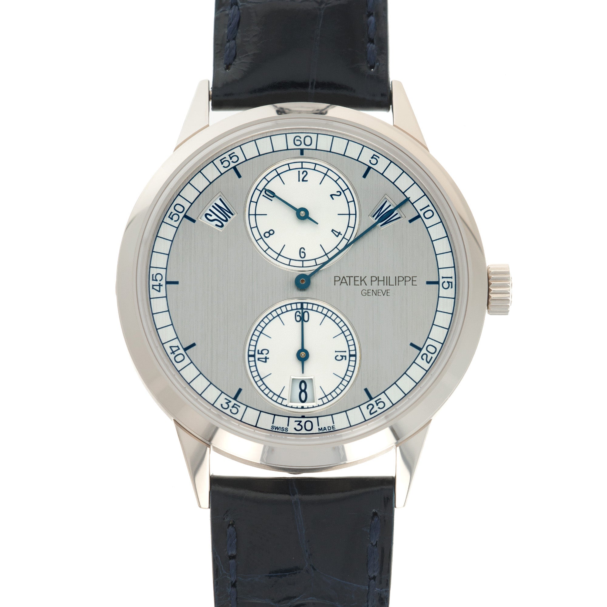 Patek Philippe - Patek Philippe White Gold Annual Calendar Regulator Watch Ref. 5235 - The Keystone Watches