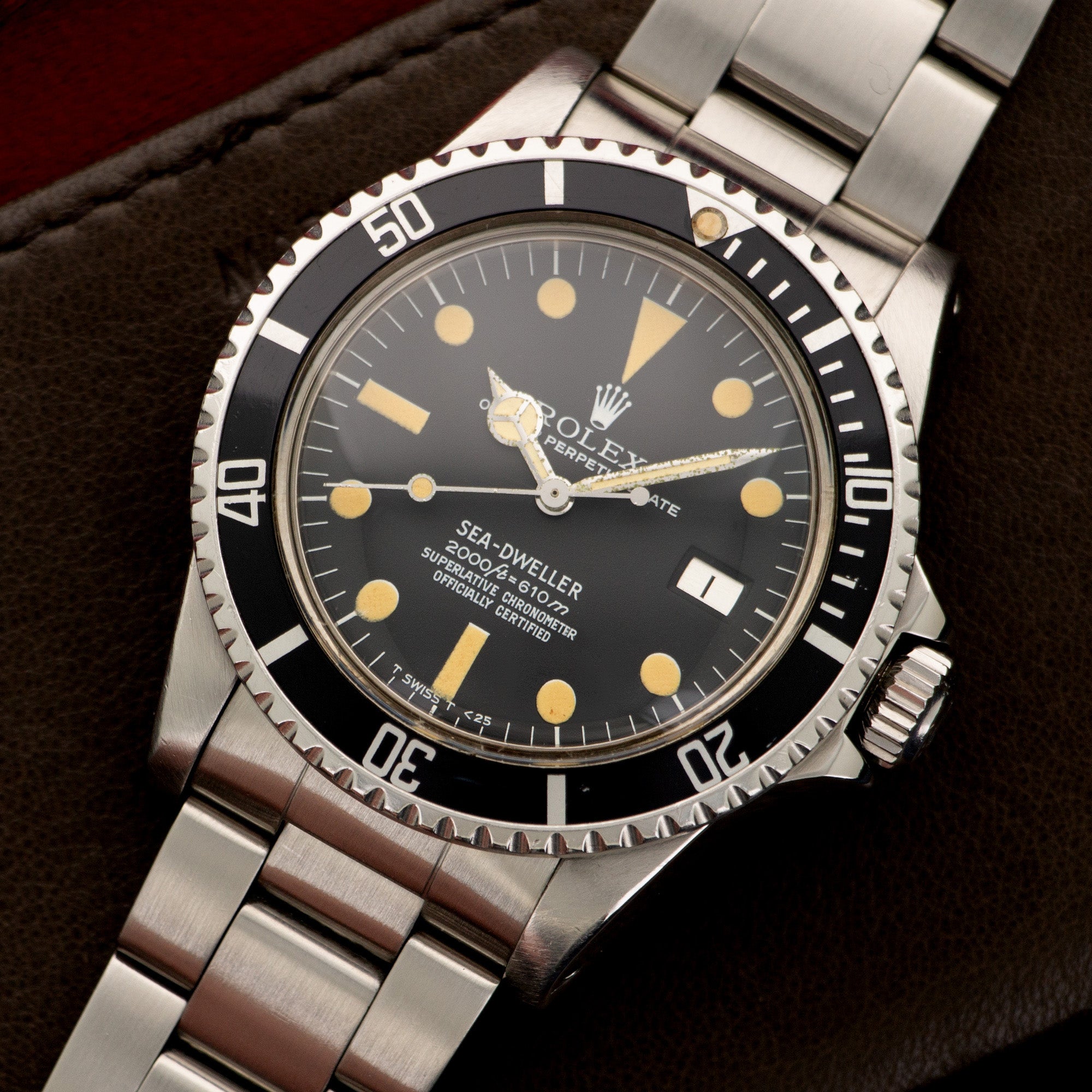Rolex - Rolex Sea-Dweller Rail Dial Watch Ref. 1665, from 1979 - The Keystone Watches