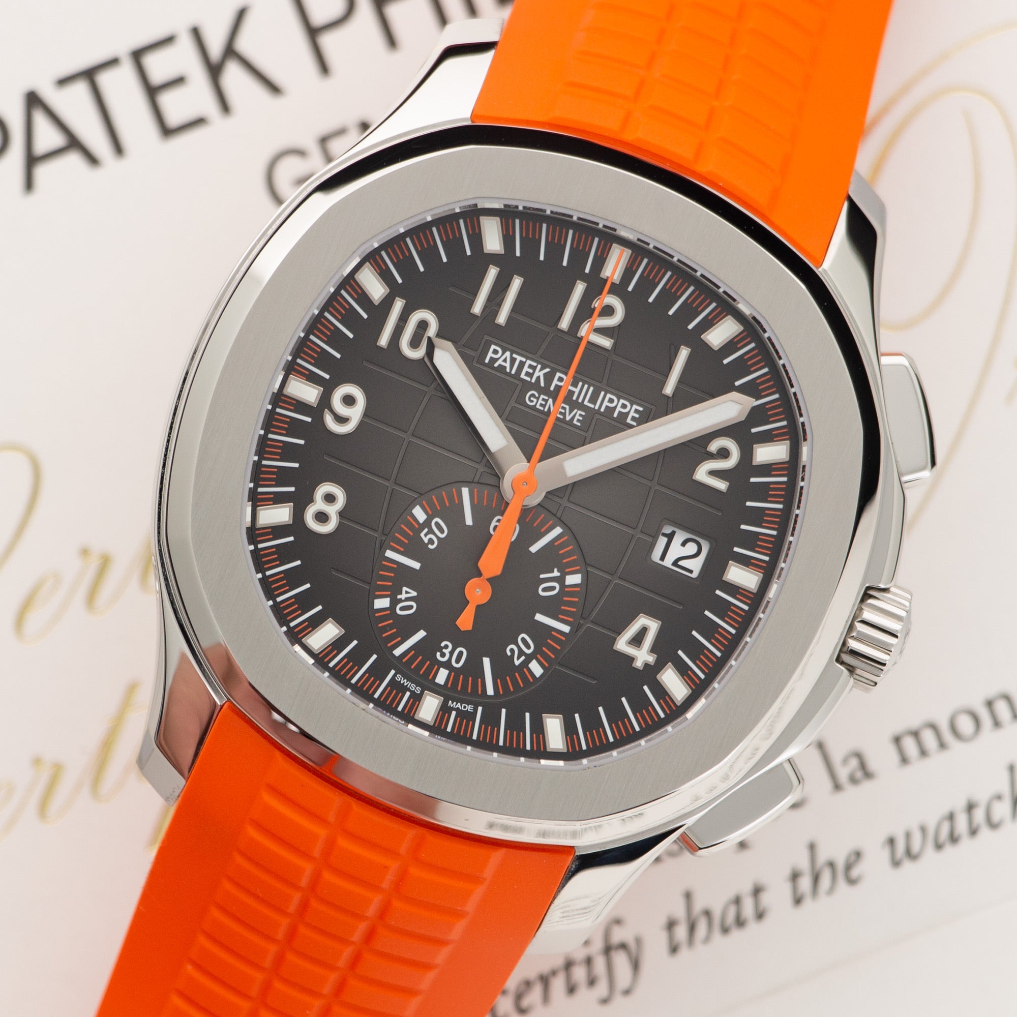 Patek Philippe - Patek Philippe Aquanaut Chronograph Watch Ref. 5968 - The Keystone Watches