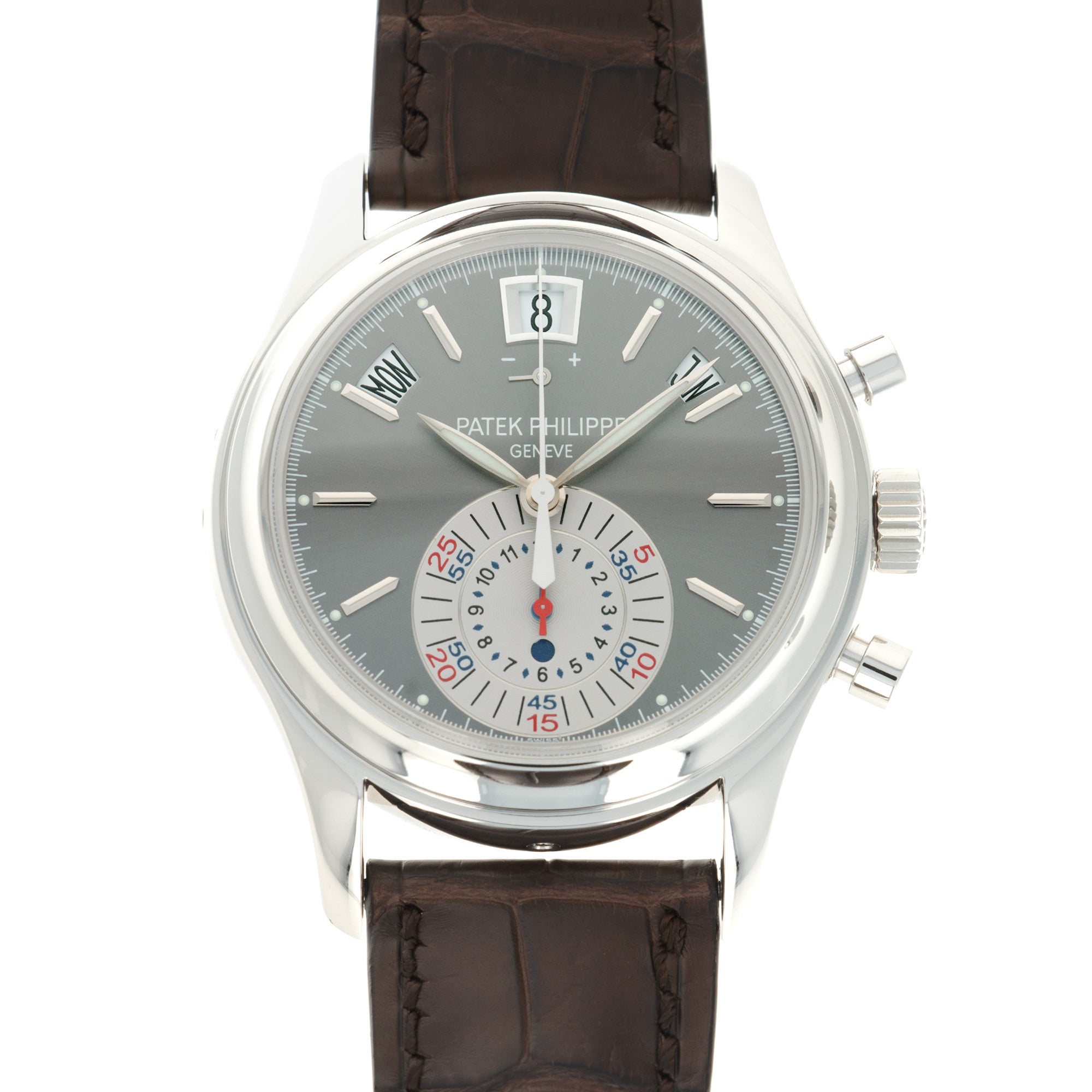 Patek Philippe - Patek Philippe Platinum Annual Calendar Chronograph Watch, Ref. 5960 - The Keystone Watches