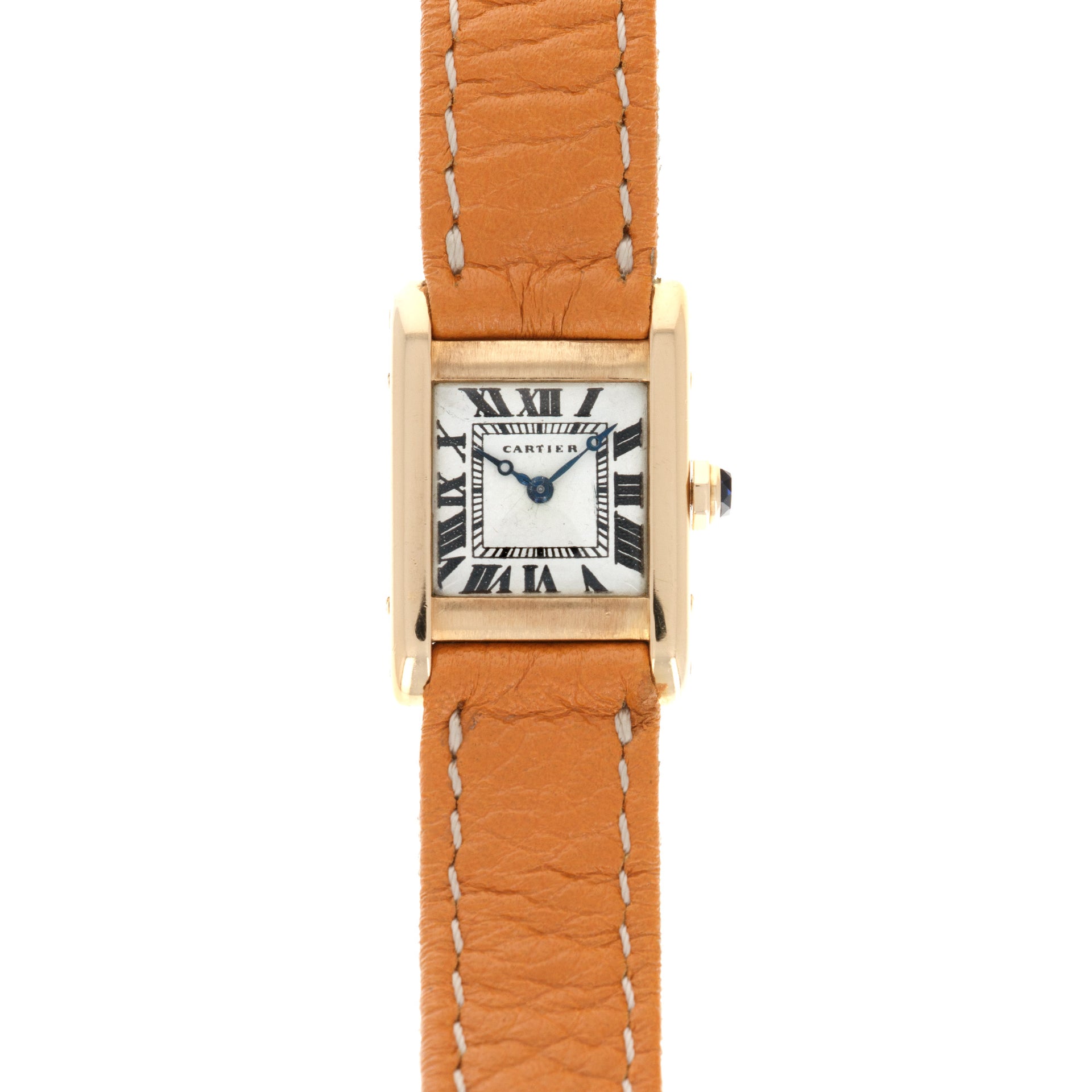 Cartier Yellow Gold Tank Normale Watch, Famously Popularized by