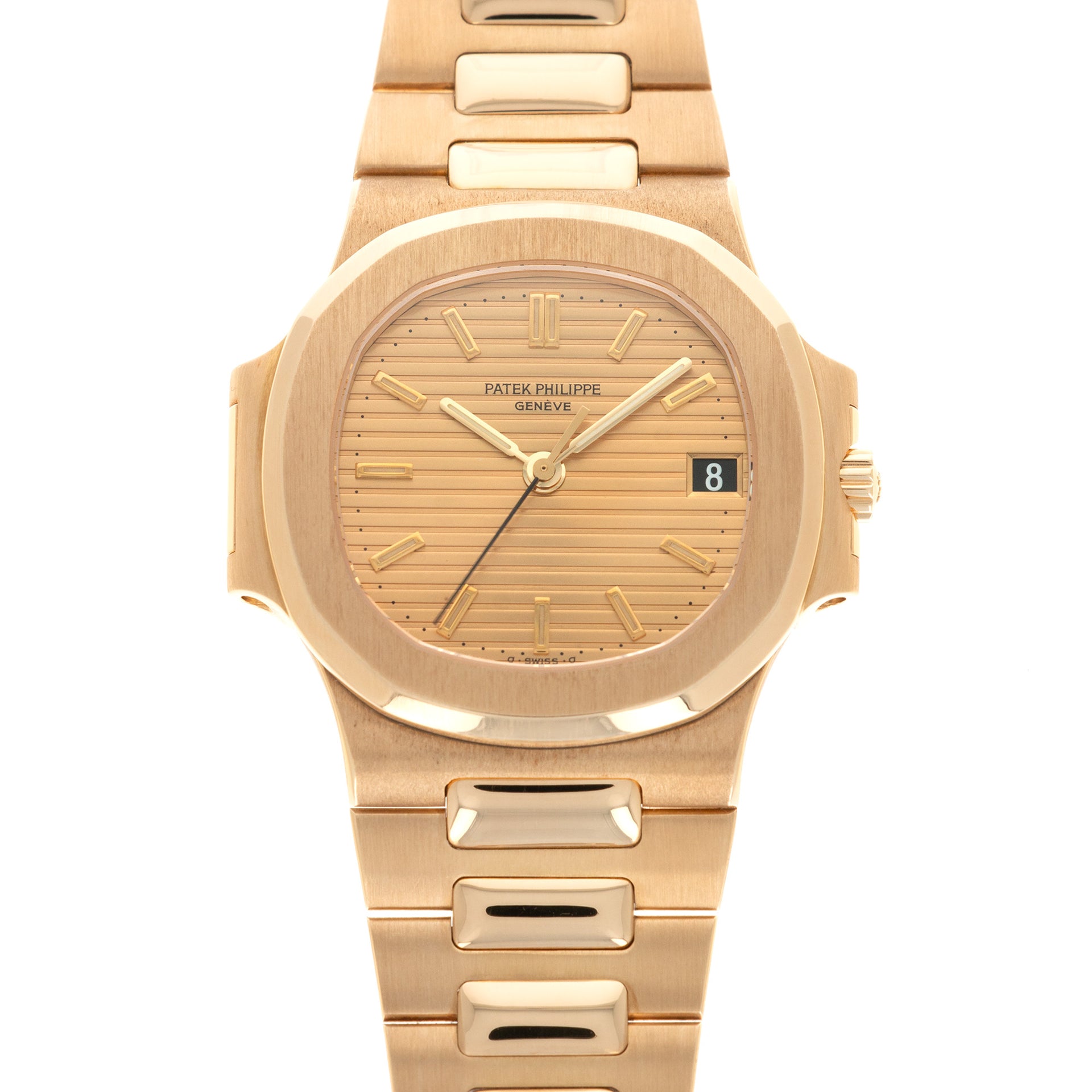 Patek Philippe Yellow Gold Nautilus Watch 3800