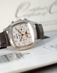 Patek Philippe - Patek Philippe White Gold Perpetual Calendar Chrono Watch Ref. 5020 - The Keystone Watches