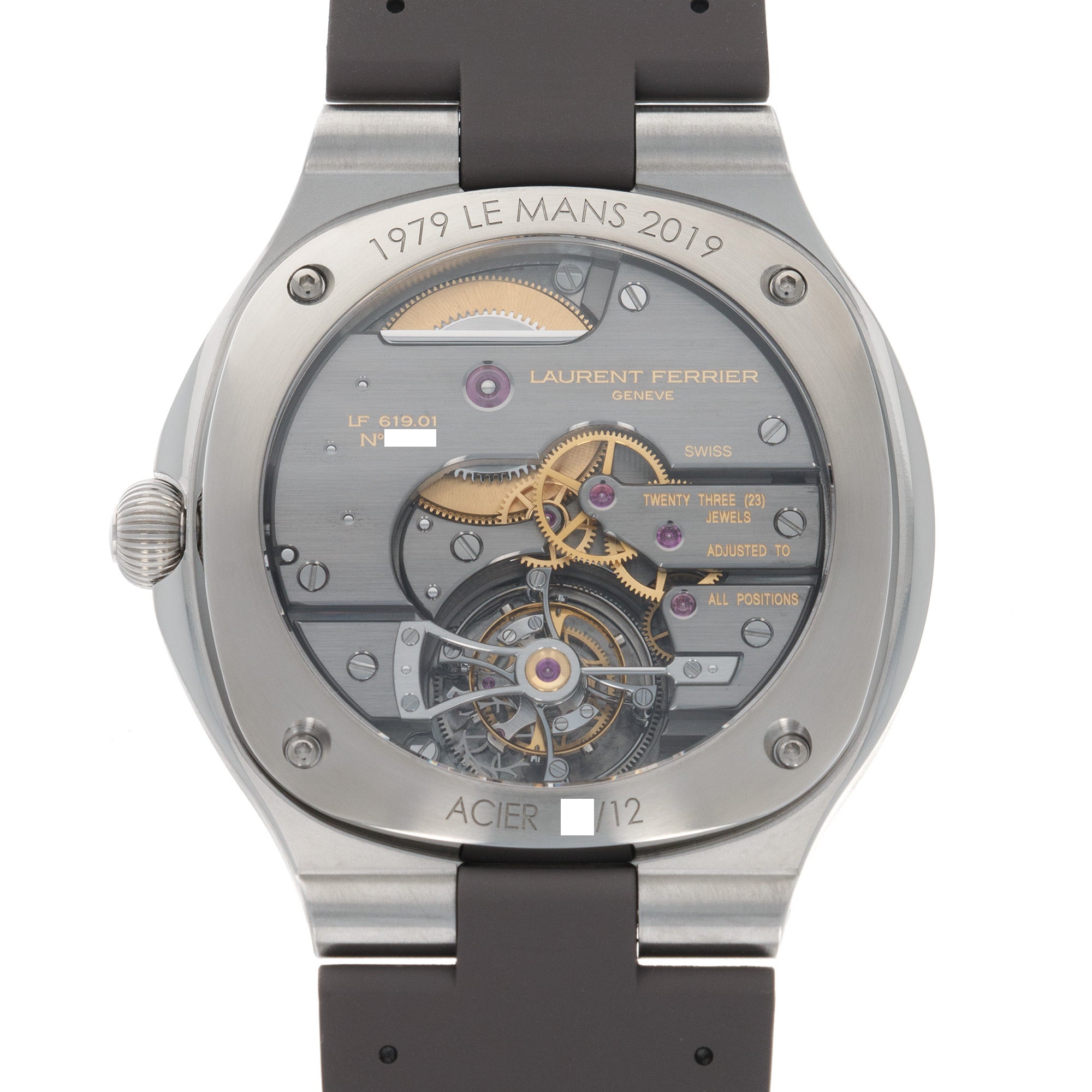 Laurent Ferrier - Laurent Ferrier Steel Grand Sport Tourbillon Watch, Limited to 12 Pieces - The Keystone Watches