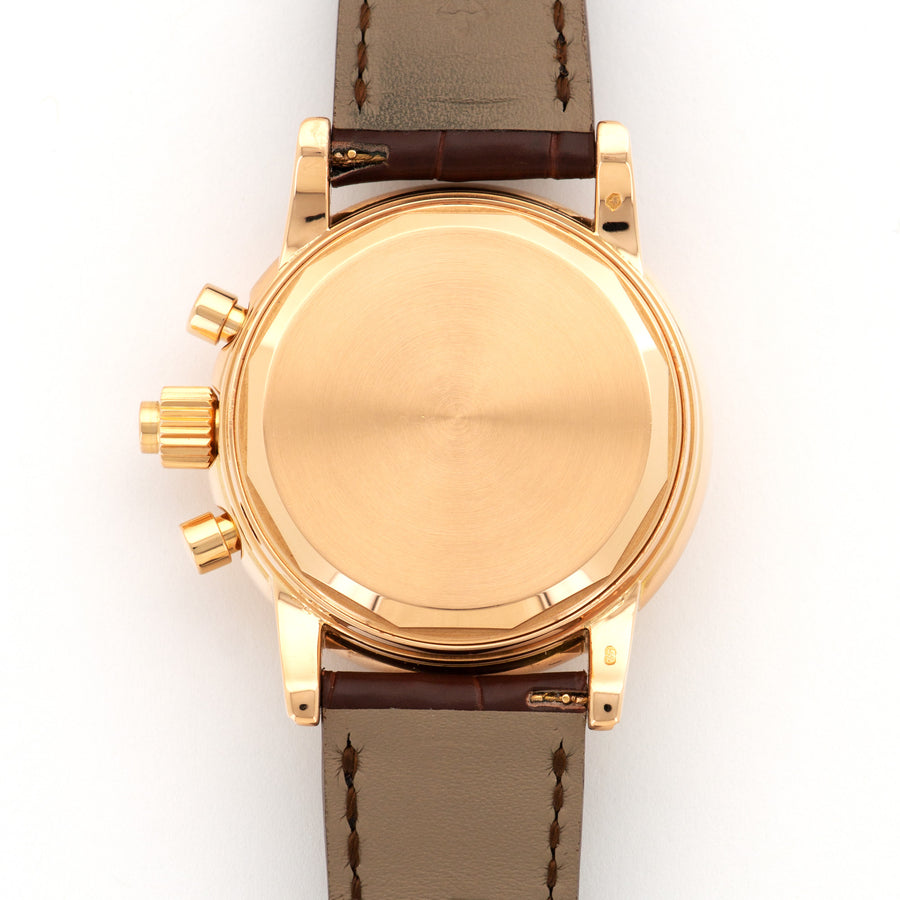 Patek Philippe Rose Gold Perpetual Calendar Split Seconds Watch Ref. 5004