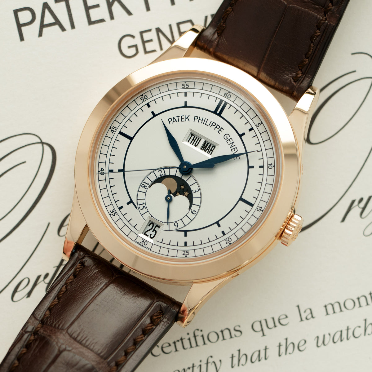 5396 Patek Philippe Annual Calendar 5396R-001 18k RG – The Keystone Watches