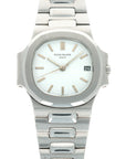 Patek Philippe - Patek Philippe Steel Nautilus Ref. 3800 with White Dial - The Keystone Watches