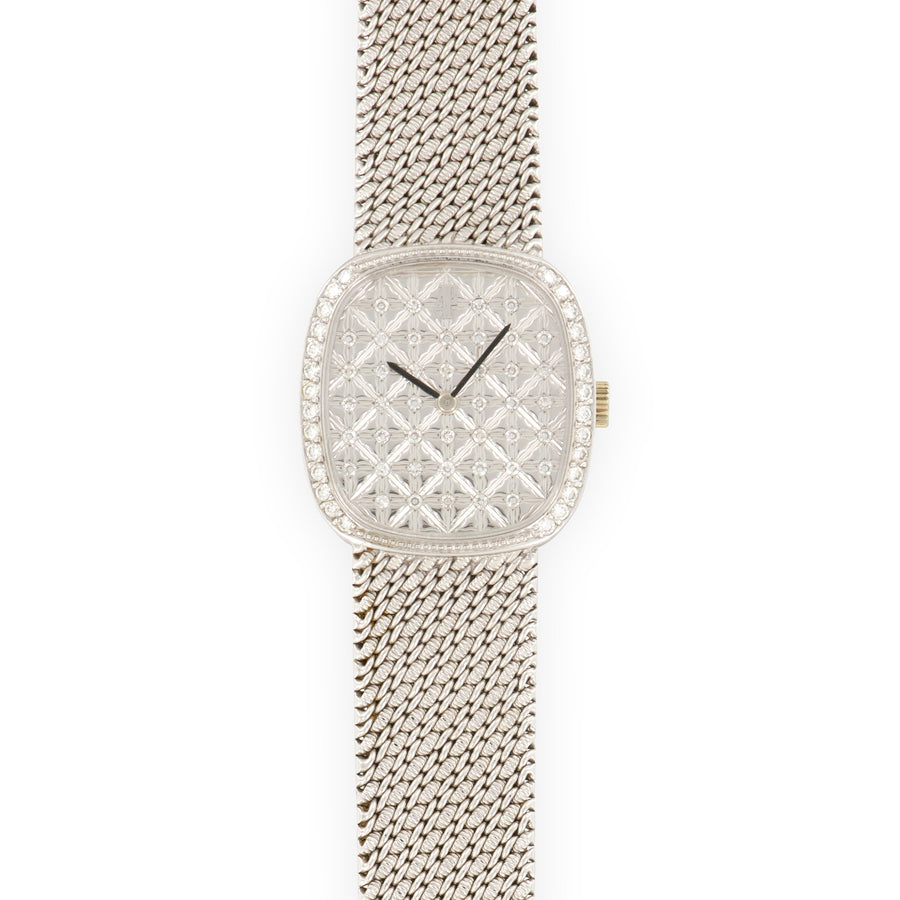 Audemars Piguet White Gold Diamond Watch