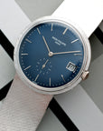 Patek Philippe - Patek Philippe White Gold with blue dial Ref. 3445/6 - The Keystone Watches