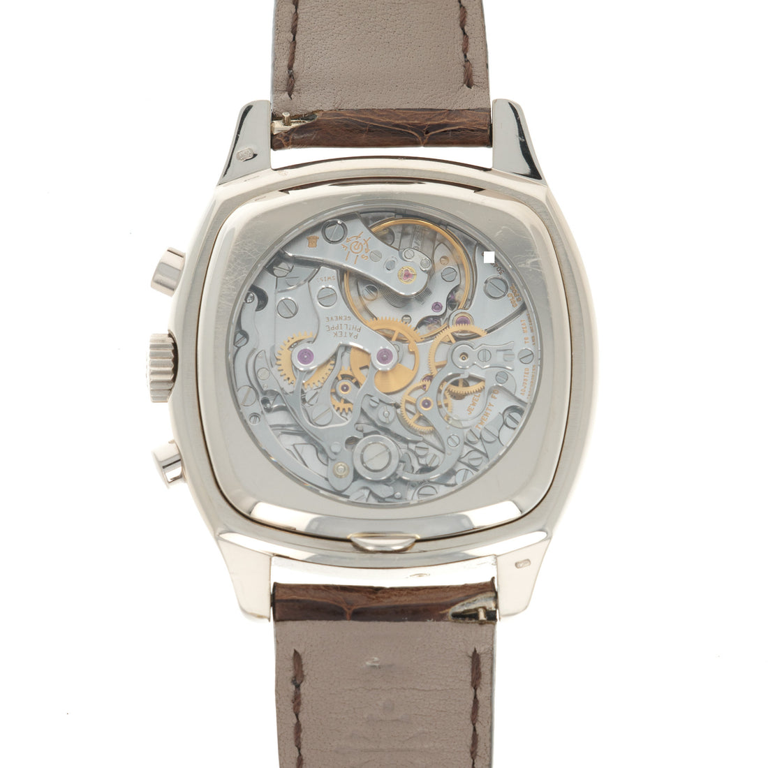 Patek Philippe White Gold Perpetual Calendar Chrono Watch Ref. 5020