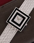 Piaget - Piaget White Gold Diamond & Onyx Watch - The Keystone Watches