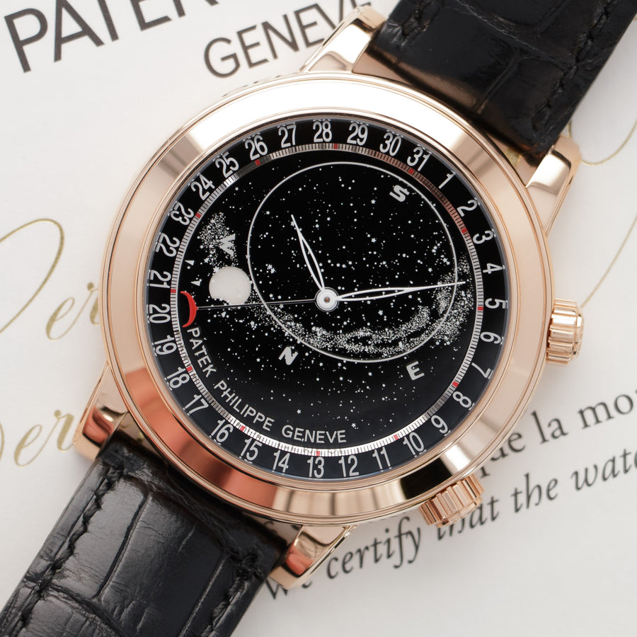 Patek Philippe Rose Gold Celestial Watch Ref. 6102