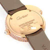 Cartier Rose Gold Panthere Pink Diamond Watch, Special Order
