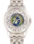 Patek Philippe - Patek Philippe Platinum World Time Cloisonne Watch Ref. 5131 - The Keystone Watches